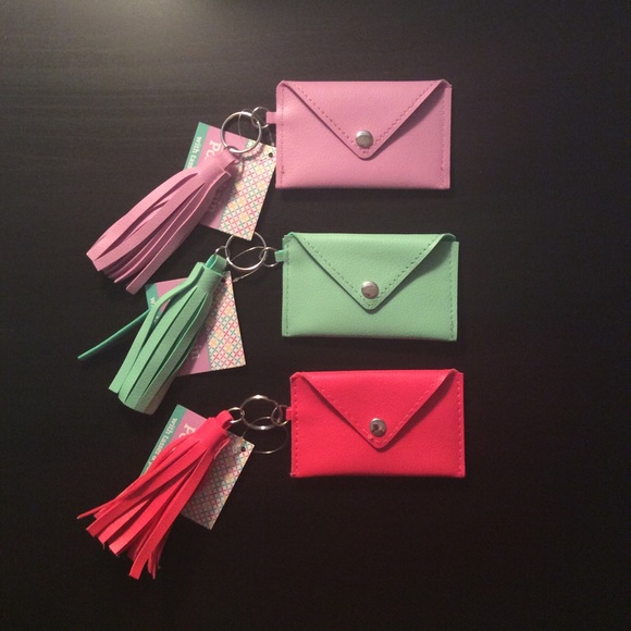 Handbags - Keychain Tassel ID or Business Card Holder